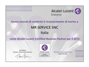Business Partner Alcatel-Lucent